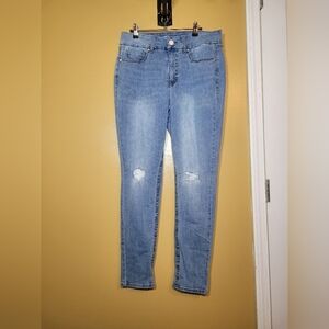 Seven7 Tummyless High Rise Skinny Jean sz 12